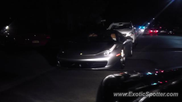 Ferrari 458 Italia spotted in Long Beach, New York