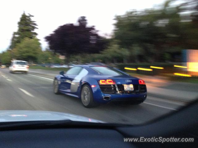 Audi R8 spotted in Sunnyvale, California
