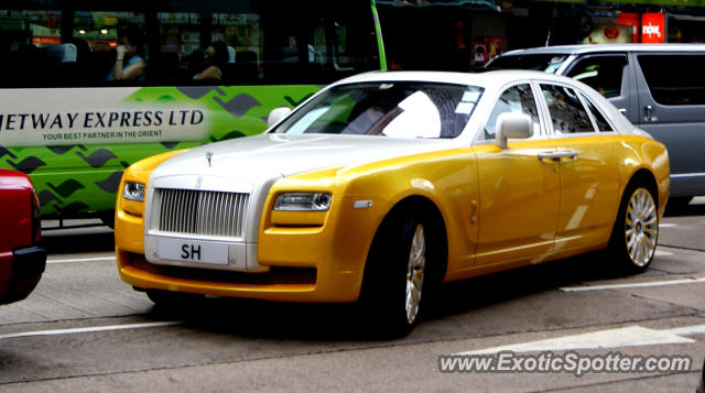 Rolls Royce Ghost spotted in Hong Kong, China
