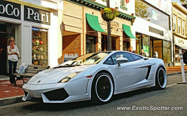 Lamborghini Gallardo spotted in Red Bank, New Jersey