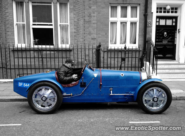 Bugatti 35b spotted in London, United Kingdom