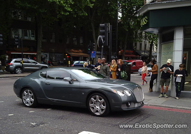Bentley Continental spotted in London, United Kingdom