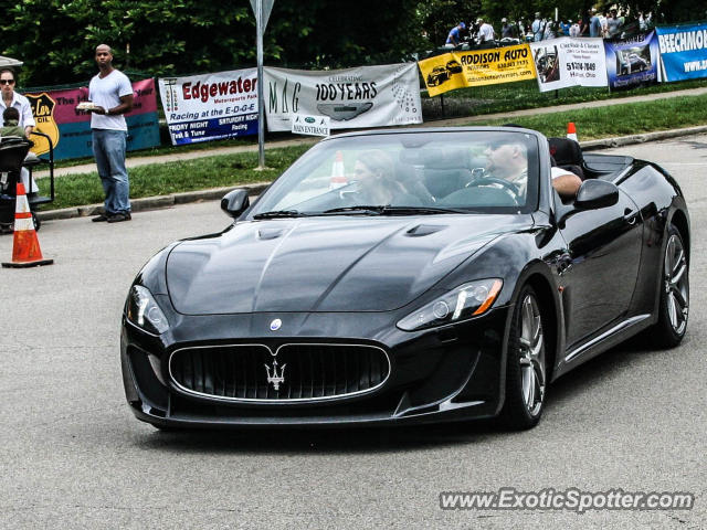 Maserati GranCabrio spotted in Cincinnati, Ohio