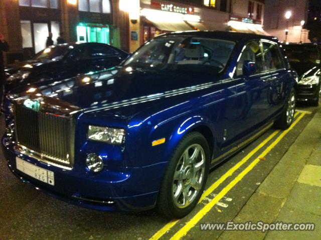 Rolls Royce Phantom spotted in LONDON, United Kingdom