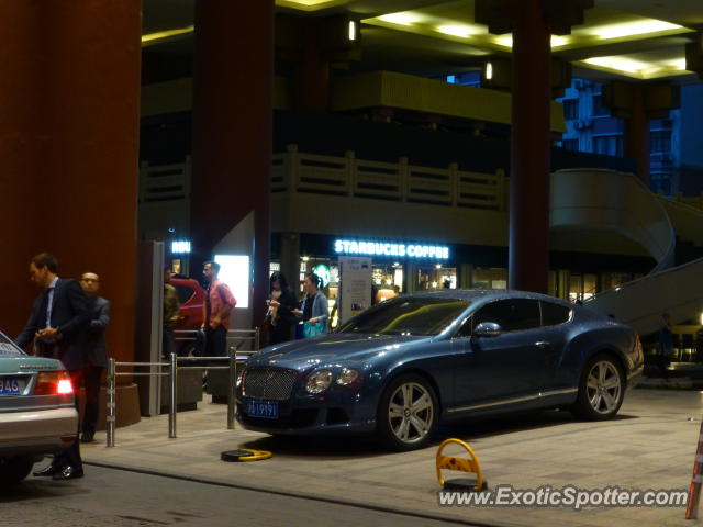 Bentley Continental spotted in Shanghai, China