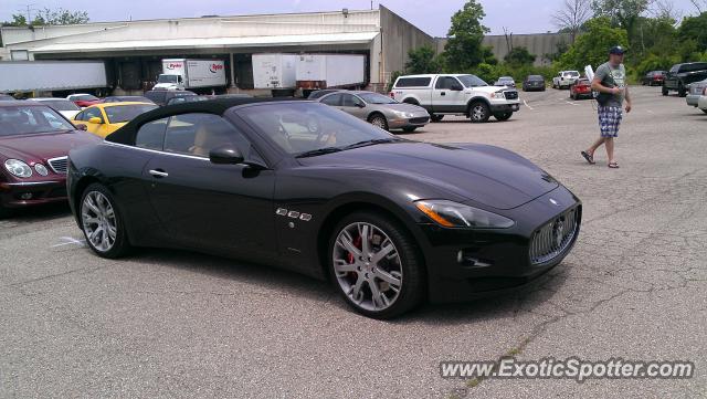 Maserati GranCabrio spotted in Cincinnati, Ohio