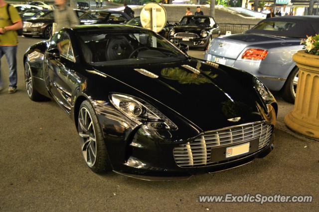 Aston Martin One-77 spotted in Monte-Carlo, Monaco