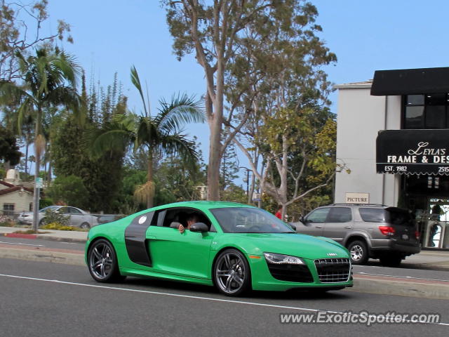 Audi R8 spotted in Newport Beach, California