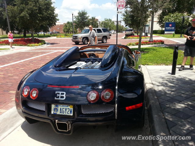 Bugatti Veyron spotted in Sanford, Florida
