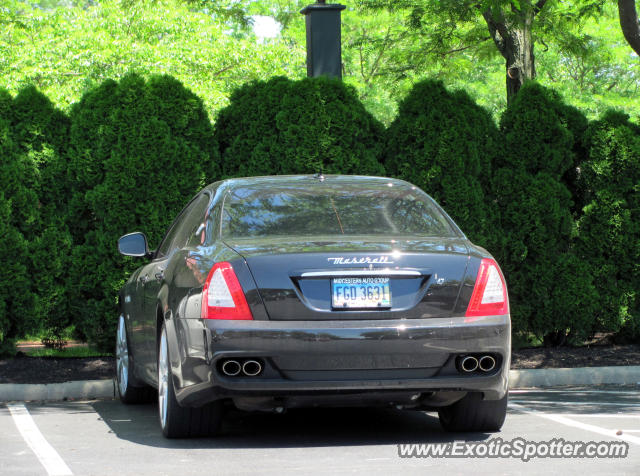 Maserati Quattroporte spotted in New Albany, Ohio