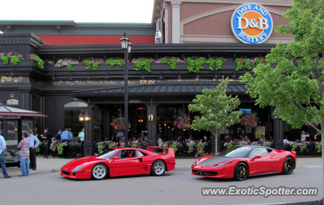 Ferrari 458 Italia spotted in Columbus, Ohio