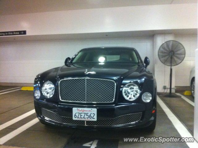 Bentley Mulsanne spotted in Los Angeles, California