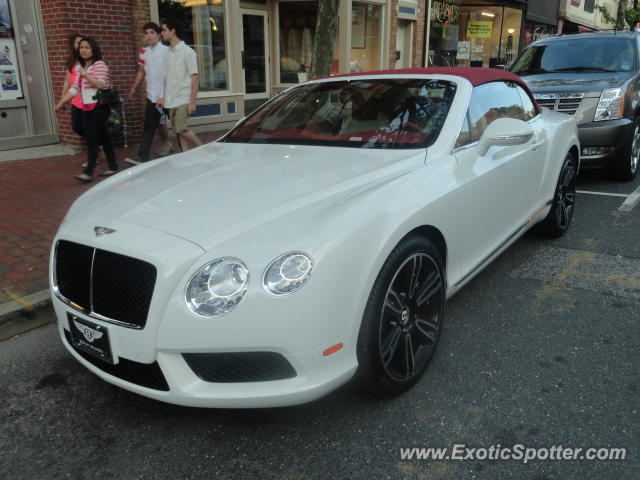 Bentley Continental spotted in Red Bank, New Jersey