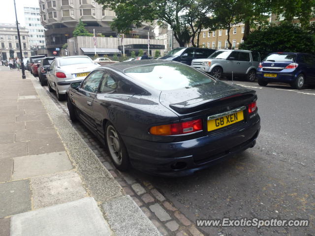 Aston Martin DB7 spotted in London, United Kingdom