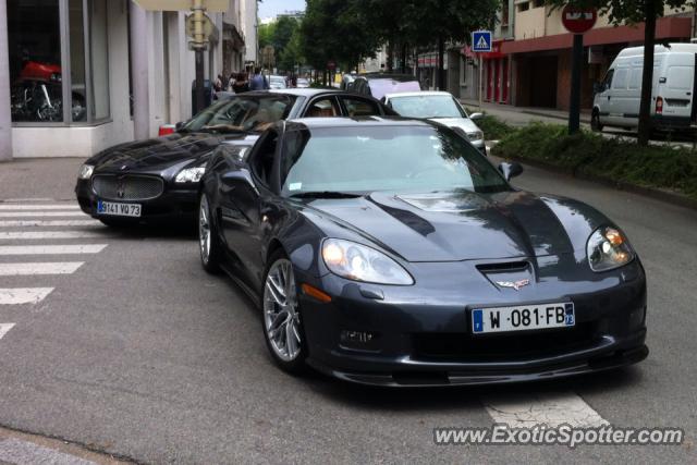Chevrolet Corvette ZR1 spotted in Annecy, France