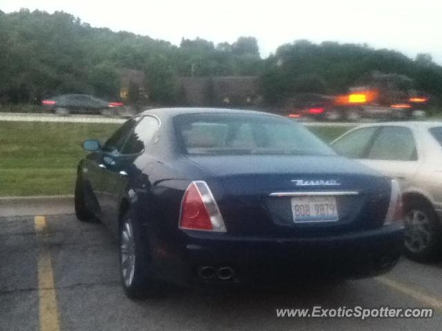 Maserati Quattroporte spotted in Moline, Illinois