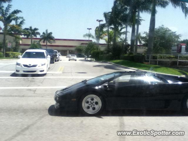 Lamborghini Diablo spotted in Miami, Florida