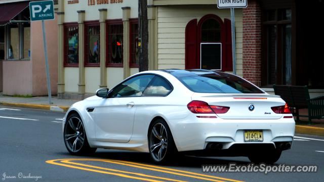 BMW M6 spotted in Red Bank, New Jersey