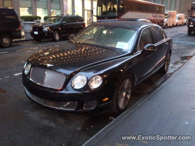 Bentley Continental spotted in Manhattan, New York
