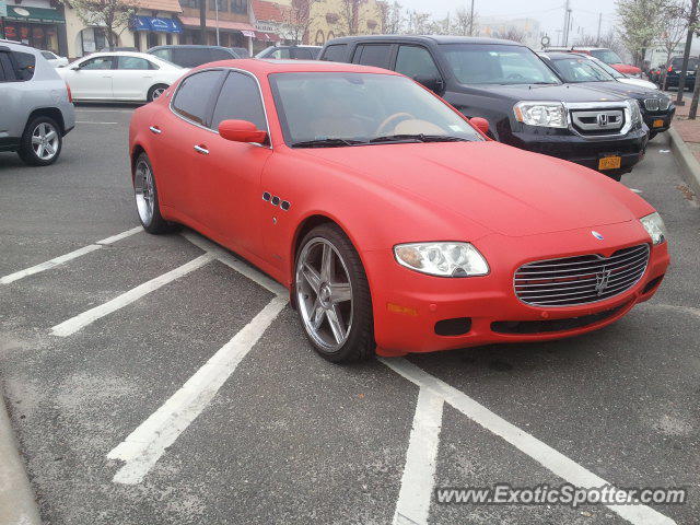Maserati Quattroporte spotted in Long beach, New York