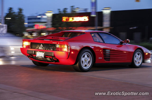Ferrari Testarossa spotted in Toronto, Canada