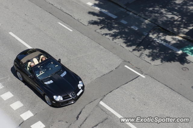 Mercedes SLR spotted in Annecy, France