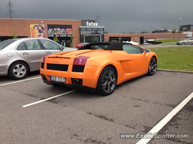 Lamborghini Gallardo spotted in Ringsted, Denmark