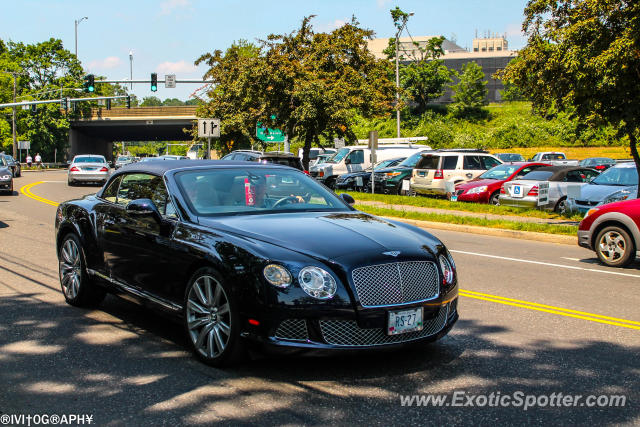 Bentley Continental spotted in Greenwich, Connecticut