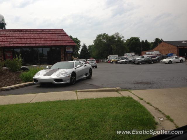 Ferrari 360 Modena spotted in Hodgkins, Illinois