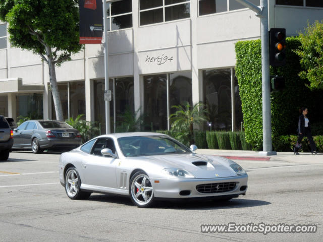 Ferrari 575M spotted in Beverly Hills, California