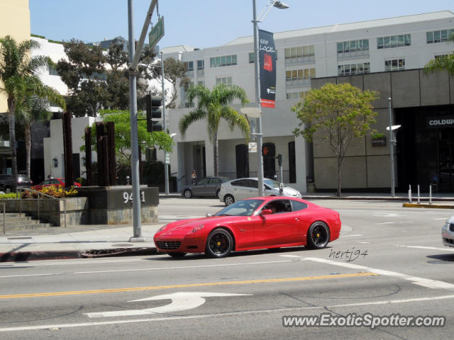 Ferrari 612 spotted in Beverly Hills, California