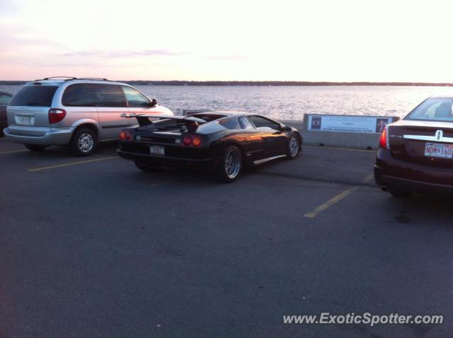 Lamborghini Diablo spotted in Shediac, NB, Canada