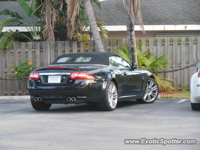 Jaguar XKR spotted in Stuart, Florida
