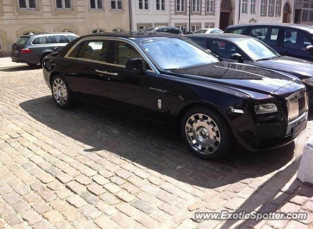 Rolls Royce Ghost spotted in Copenhagen, Denmark