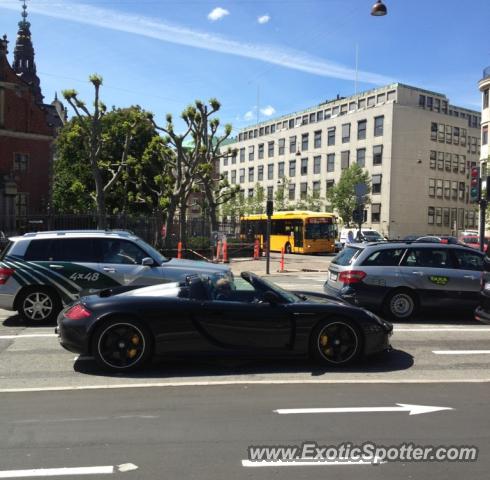 Porsche Carrera GT spotted in Copenhagen, Denmark