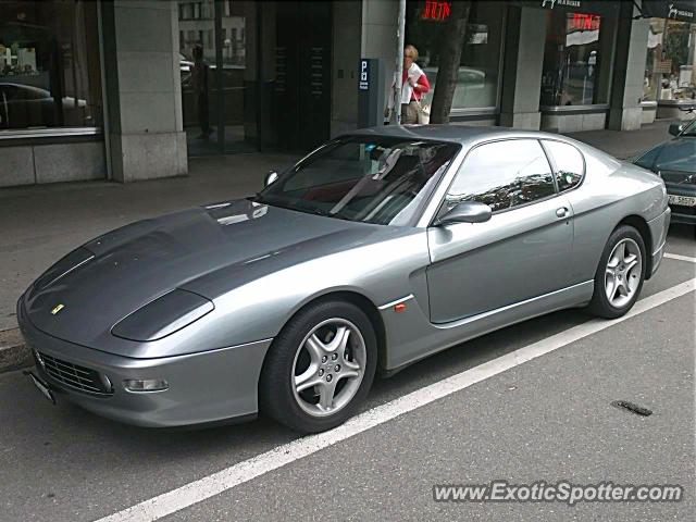 Ferrari 456 spotted in Zurich, Switzerland