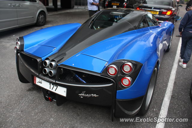 Pagani Huayra spotted in London, United Kingdom