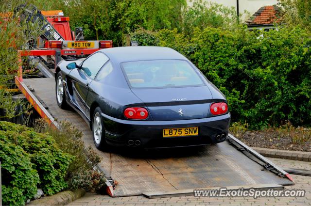 Ferrari 456 spotted in Debden, United Kingdom