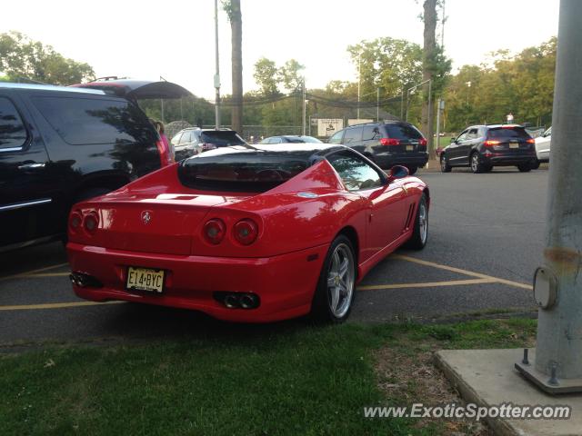Ferrari 575M spotted in Watchung, New Jersey