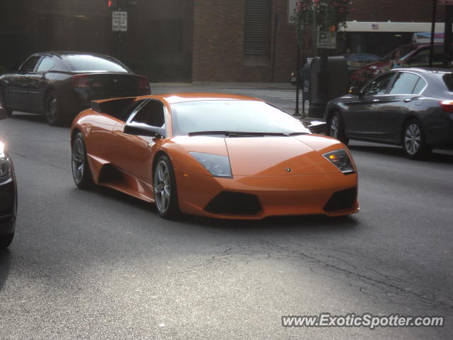 Lamborghini Murcielago spotted in Chicago, Illinois