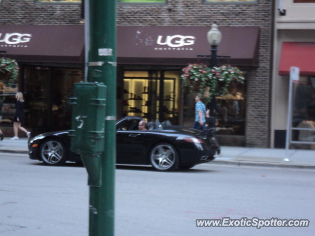 Mercedes SLS AMG spotted in Chicago, Illinois