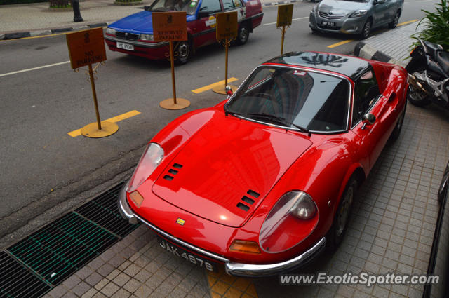 Ferrari 246 Dino spotted in Bukit Bintang, Malaysia