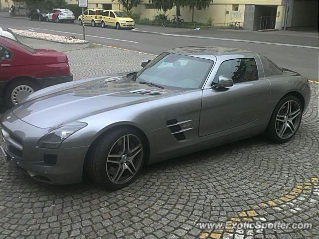 Mercedes SLS AMG spotted in Winterthur, Switzerland