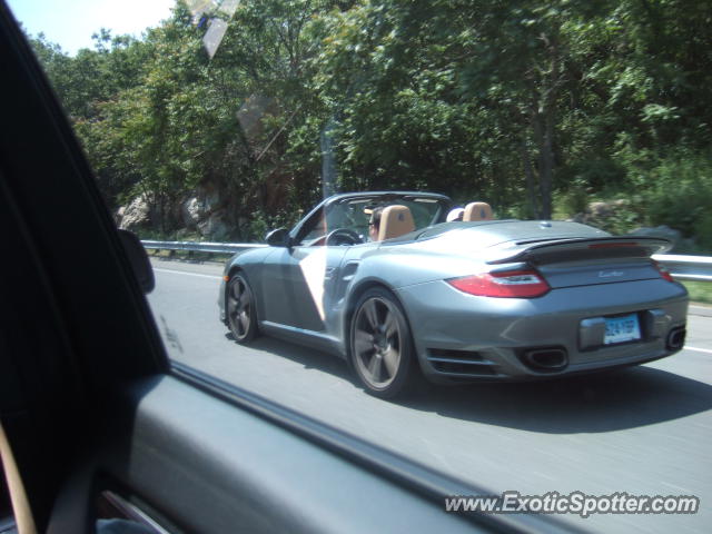 Porsche 911 Turbo spotted in A Highway in, Connecticut