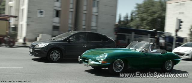 Jaguar E-Type spotted in Avignon, France