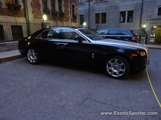Rolls Royce Ghost spotted in Old-Quebec, Canada