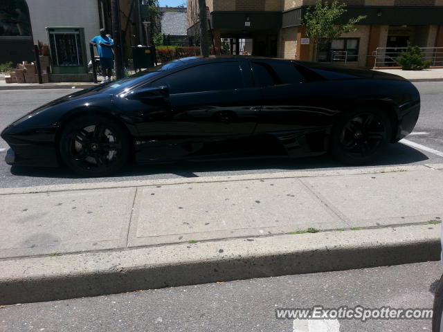 Lamborghini Murcielago spotted in Long beach, New York