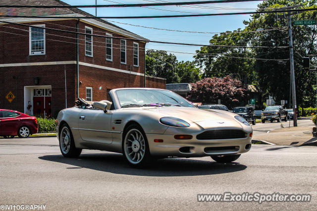 Aston Martin DB7 spotted in Old Greenwich, Connecticut