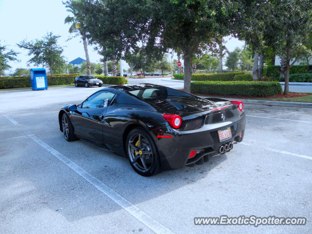 Ferrari 458 Italia spotted in PGA National, Florida