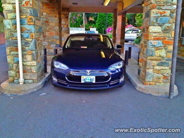 Tesla Model S spotted in Leesburg, Virginia